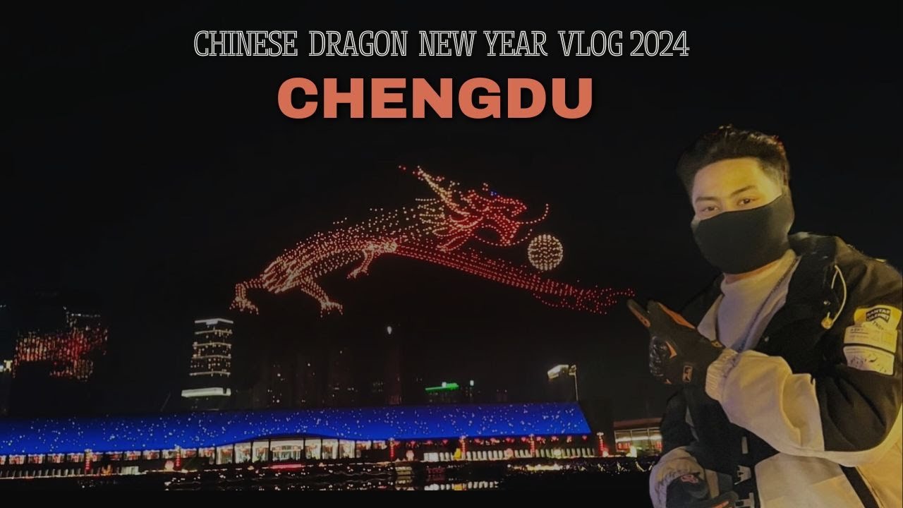 China new year drone show 2050